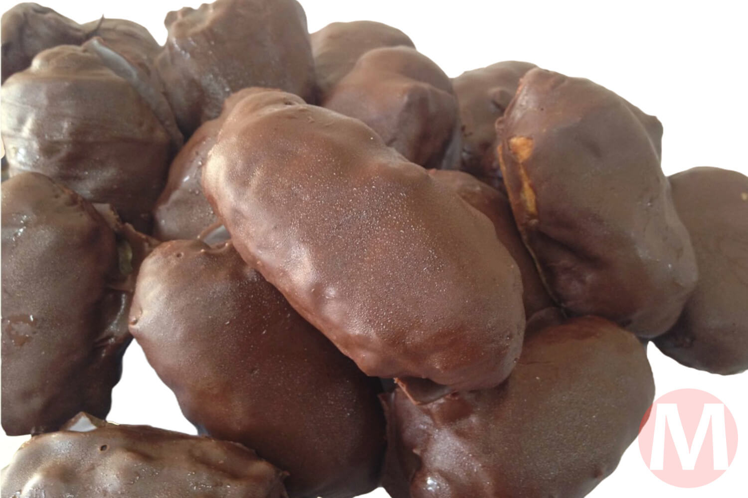 Susús bañados de chocolate